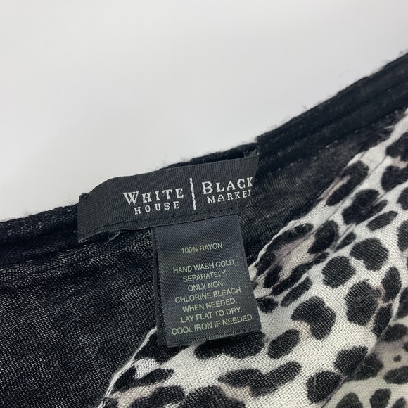 White House Black Market WHBM Shawl SCARF - Picture 7 of 8